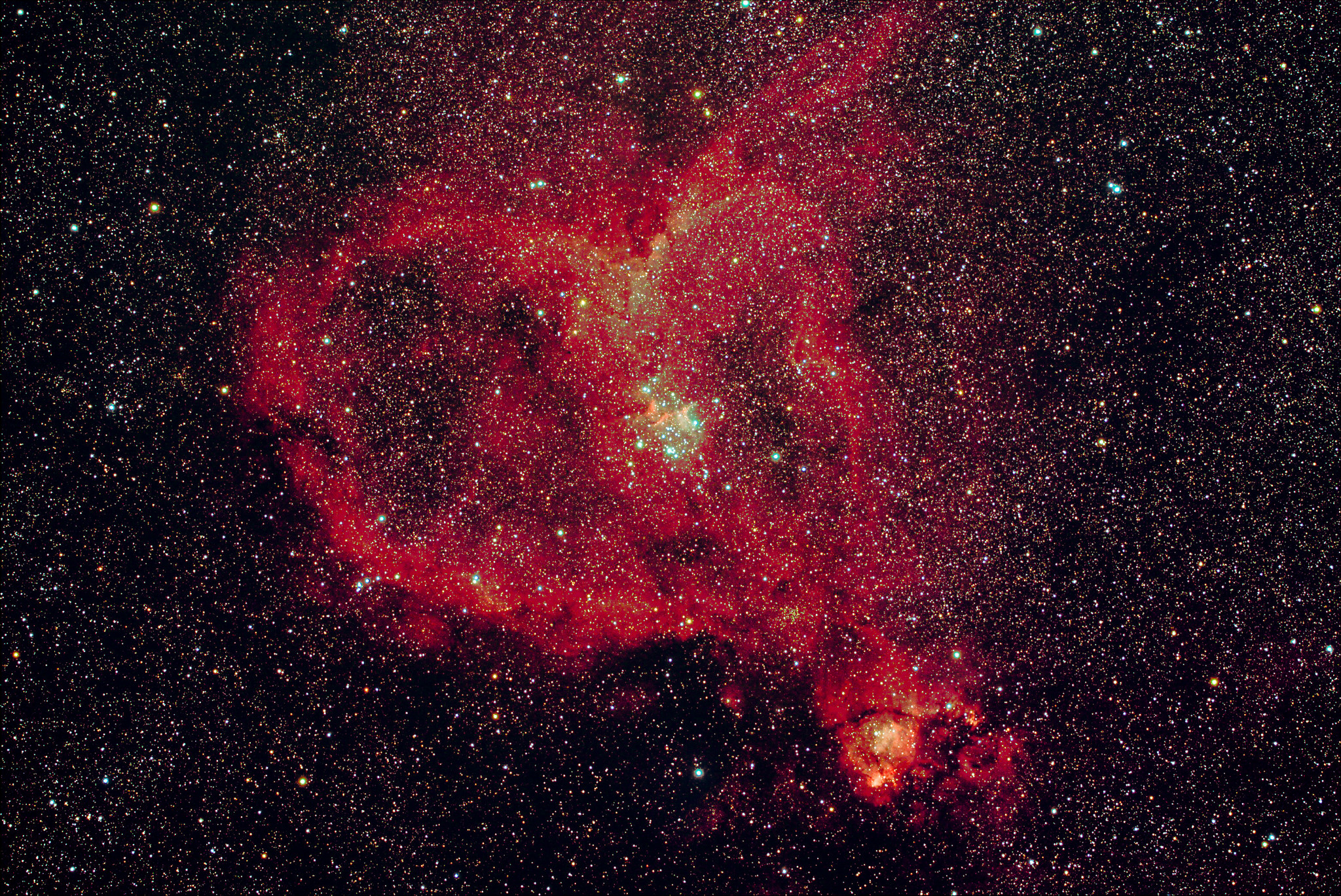 (IC 1805) Heart Nebula